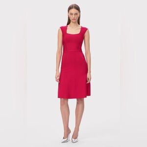 NWT Herve Leger The Beatrice Dress Size S Hibiscus